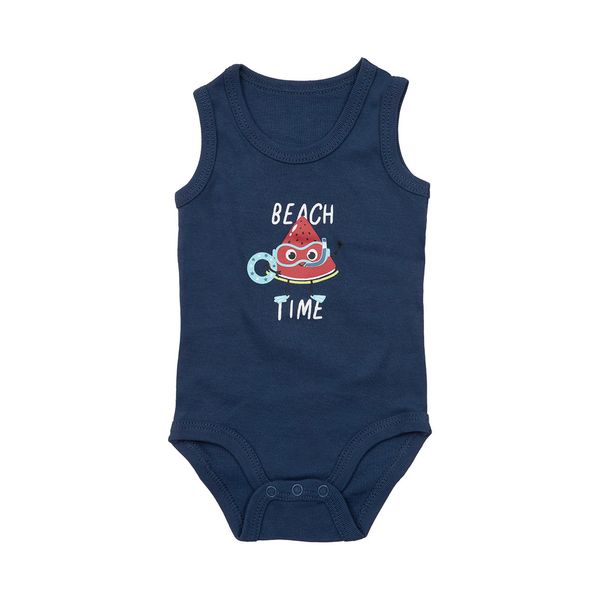 Body a canotta bimbo blue stampato - Mawi