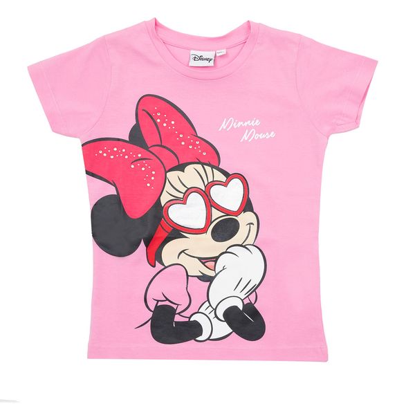 T-shirt bimba rosa "minnie" - Disney