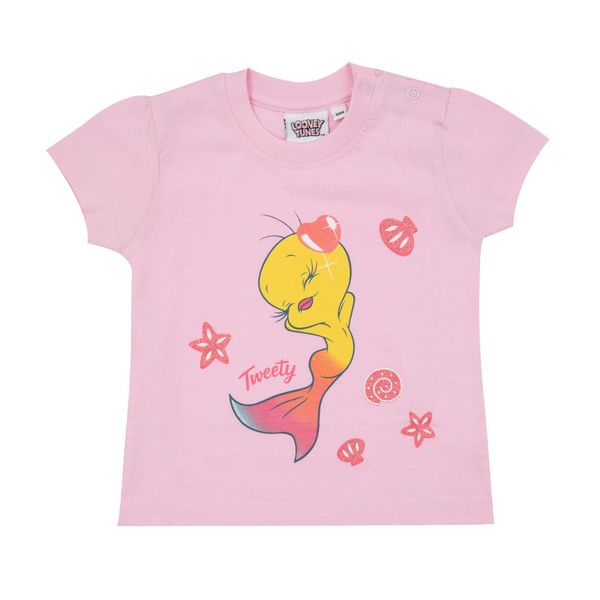 T-shirt bimba rosa "tweety" - Disney
