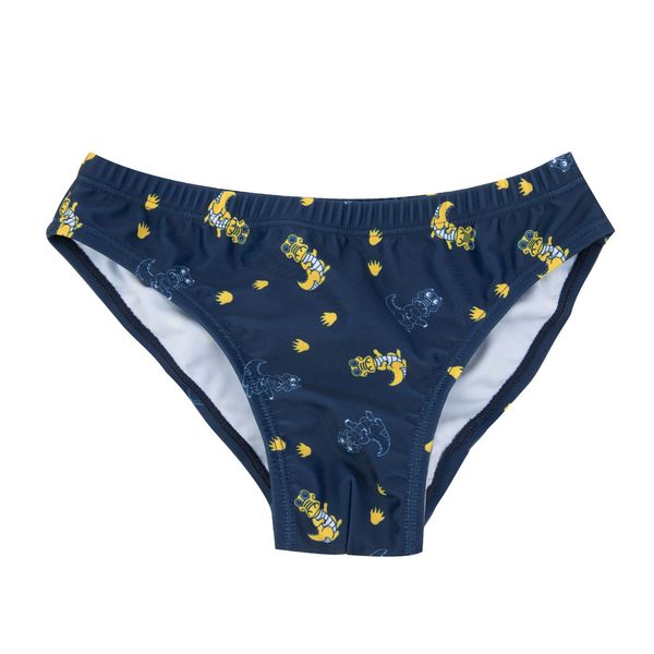 Costume slip bimbo blu stampato - Mawi