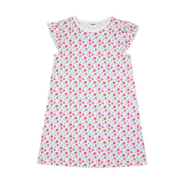 Abito jersey bimba multicolor floreale - Mawi