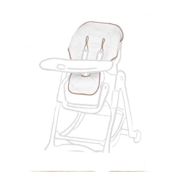 Copri seggiolone in spugna bordo tortora - giordani - Giordani