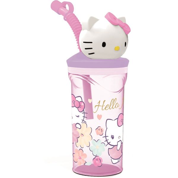 Bicchiere 3d 360 ml - hello kitty - HELLO KITTY