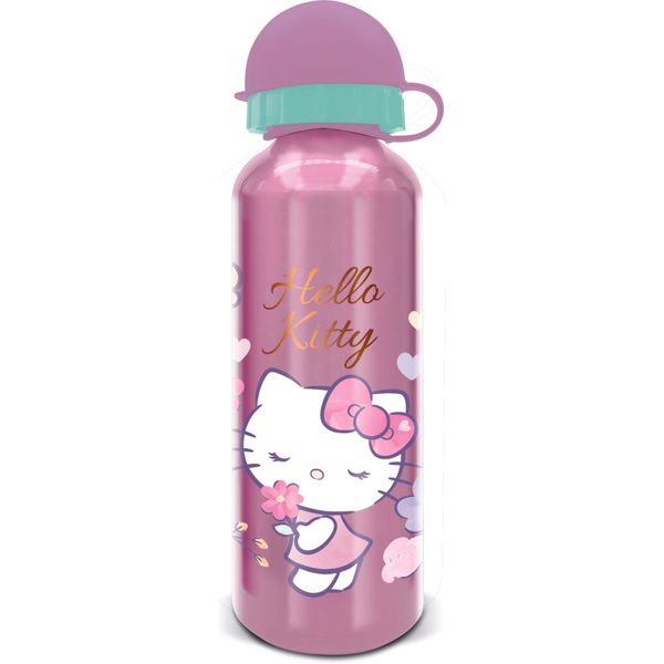 Borraccia alluminio 530 ml - hello kitty - HELLO KITTY