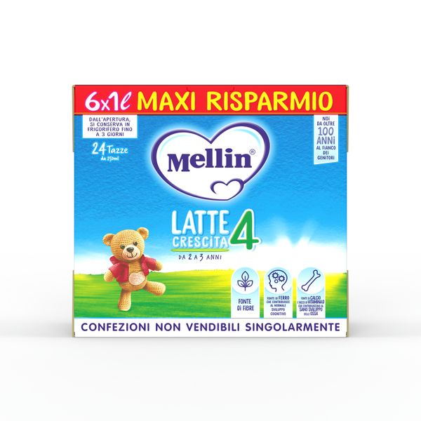 Latte gum 4 6x1000ml - mellin - Mellin