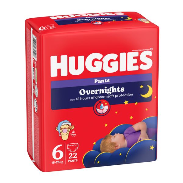 Pannolino overnight mutandina tg. 6 22pz - huggies - Huggies
