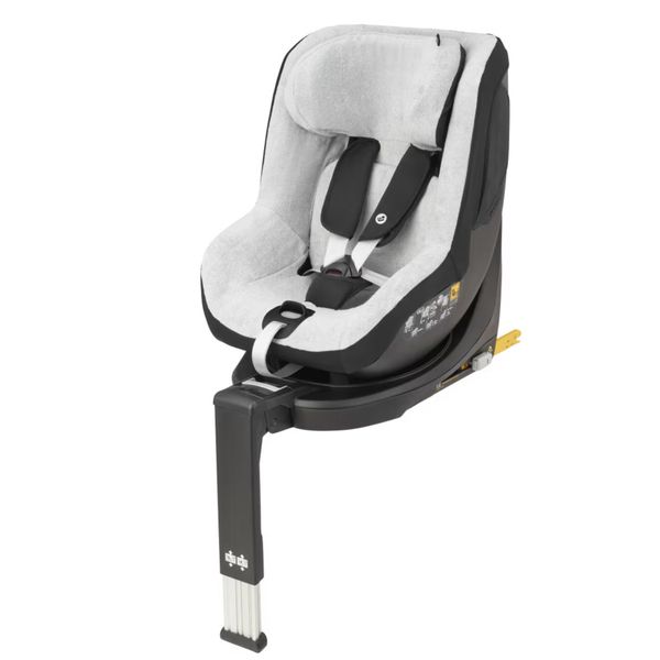 Fodera estiva per seggiolino auto  mica eco grey in cotone biologico - maxi-cosi - Maxi Cosi