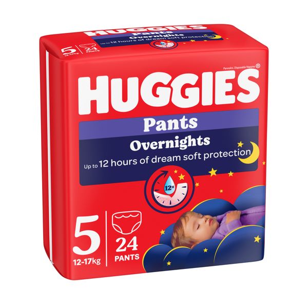 Pannolino overnight mutandina tg. 5 24pz - huggies - Huggies