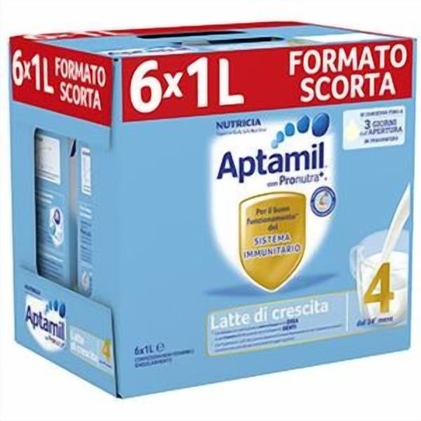 Latte di crescita gum 4 6x1000ml - aptamil - Aptamil
