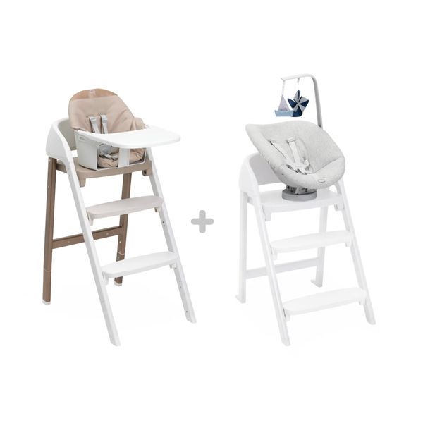 Crescendo up pearl copper re_lux + crescendo recliner grey - 