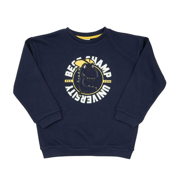 Felpa bimbo blu stampata - Mawi