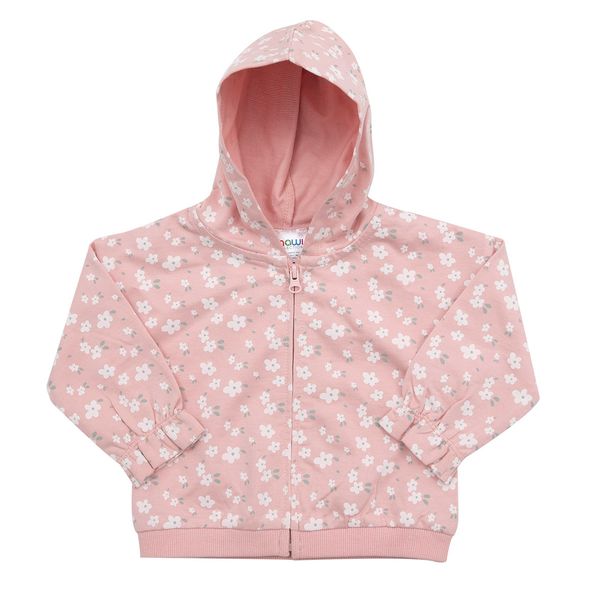 Felpa bimba rosa stampata - Mawi