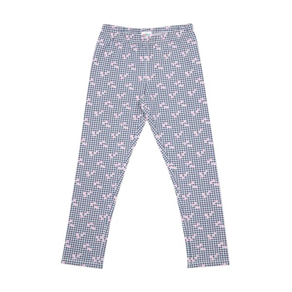 Legging bimba quadretti bianchi/neri stampati - Mawi