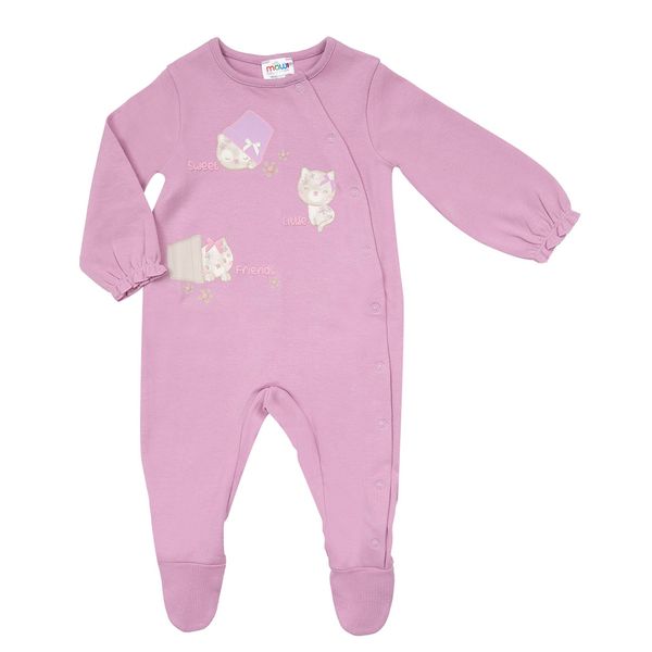 Tutina interlock bimba lilla animali - Mawi