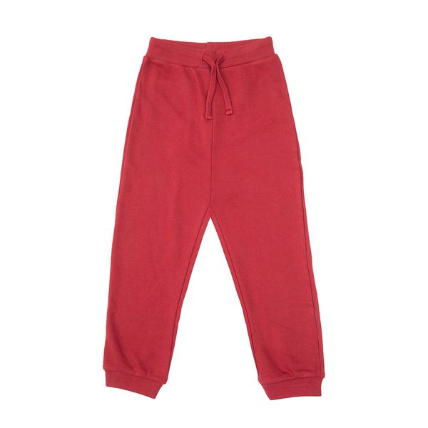 Pantalone french terry bimbo bordeaux - Mawi