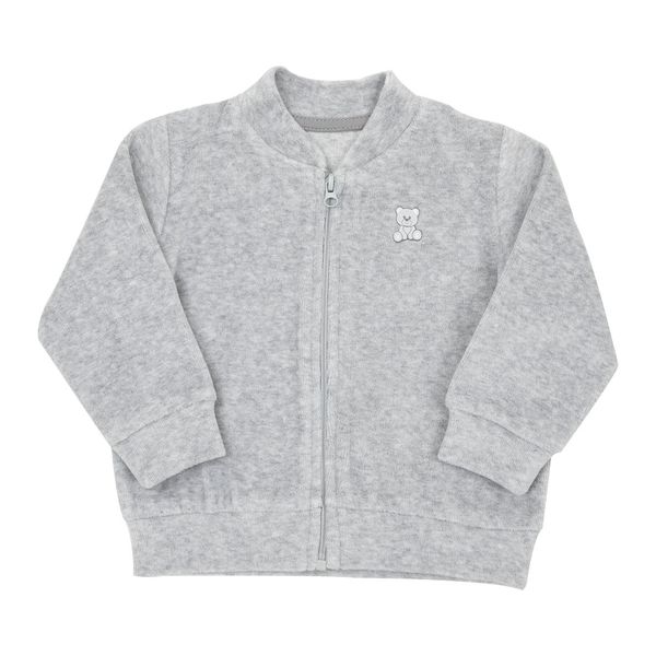 Felpa ciniglia bimbo grigia - Mawi