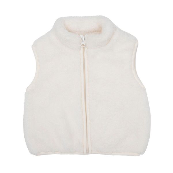 Gilet morbido bimba panna - Mawi