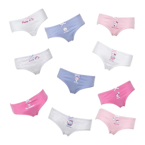 Mawi - slip x 10  femmina gattina oeko-tex - Mawi