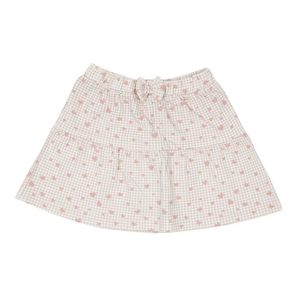 Gonna felpata bimba balze beige - Mawi