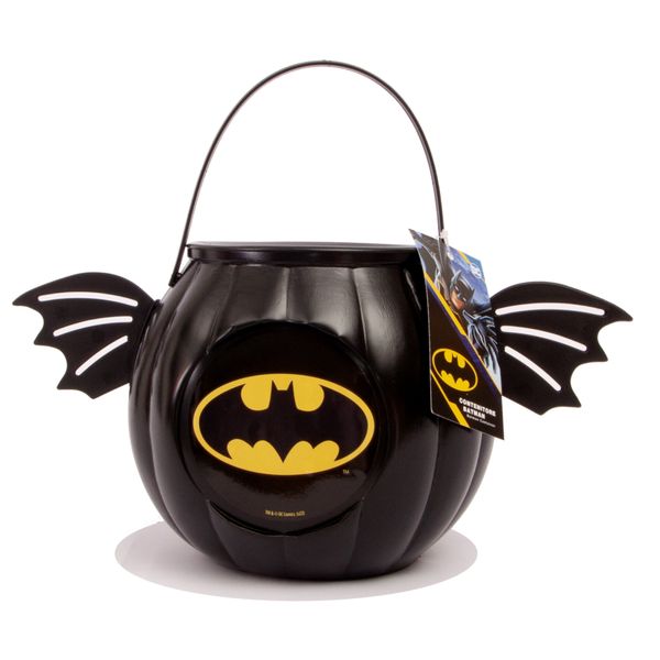 Zucchetta nera dolcetto scherzetto con ali batman - 3+ - Batman