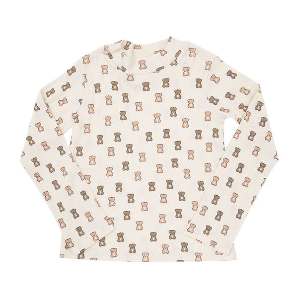 Lupetto bimba panna stampa "orsetti" - Mawi