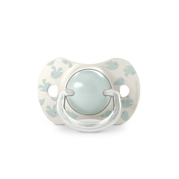 Succhietto birdies sxpro 6-18 mesi 2 pezzi verde - suavinex - Suavinex