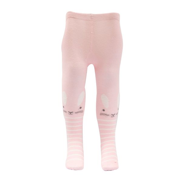 Collant bimba rosa chiaro stampato - Mawi