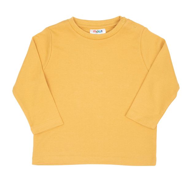 T-shirt manica lunga bimbo gialla - Mawi