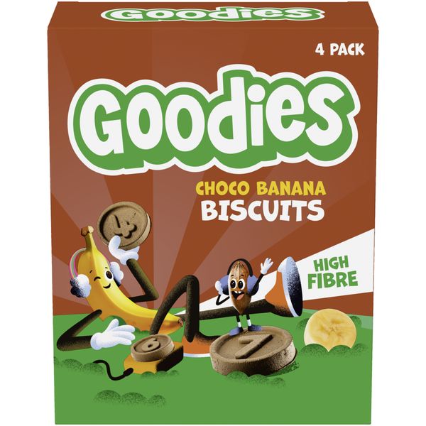 Multipack biscotti choco ban 4x20g - goodies hero - Hero