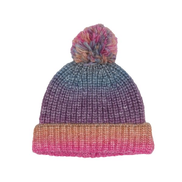 Cappello bimba con pon pon multicolor - Mawi