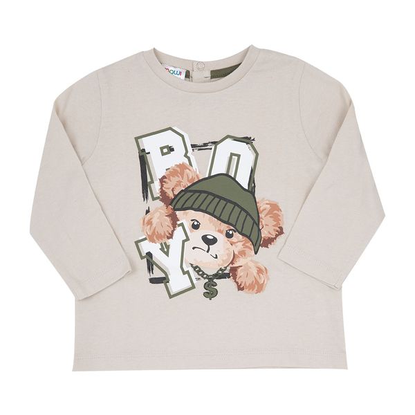 T-shirt manica lunga bimbo cagnolino - Mawi