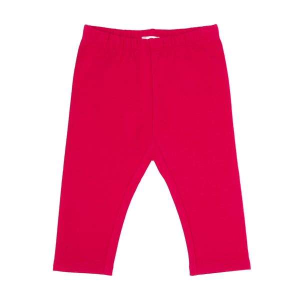 Legging stretch felpato bimba rosso - Mawi