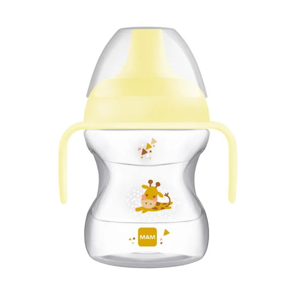 Tazza learn to drink 190ml animals neutro - mam - Mam