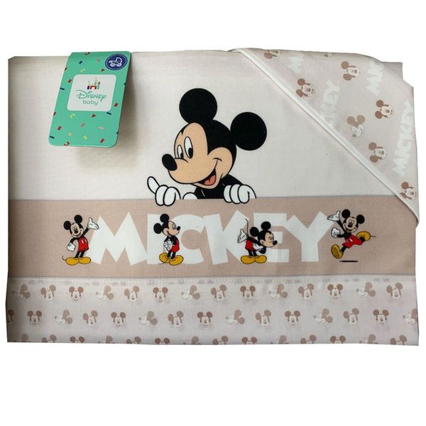 Set 3pz lenzuola panna next to me - disney - ELLEPI
