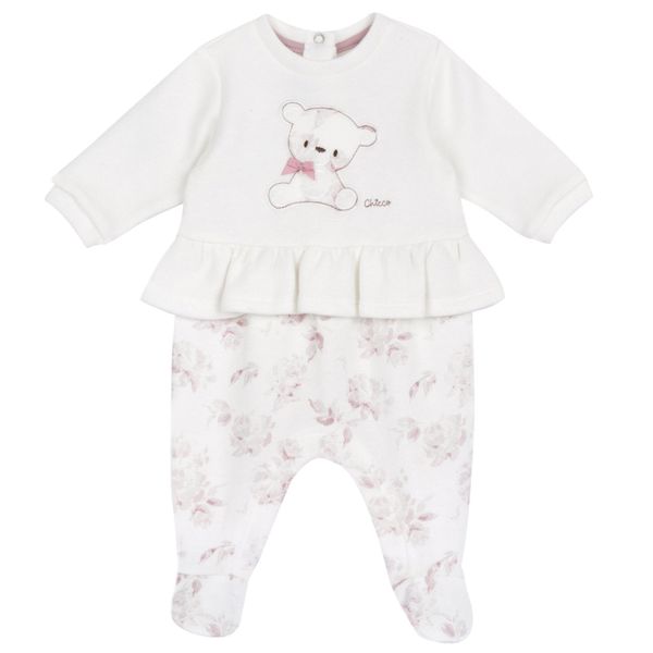 Tutina aperta entrogamba con orsacchiotto - chicco - Chicco