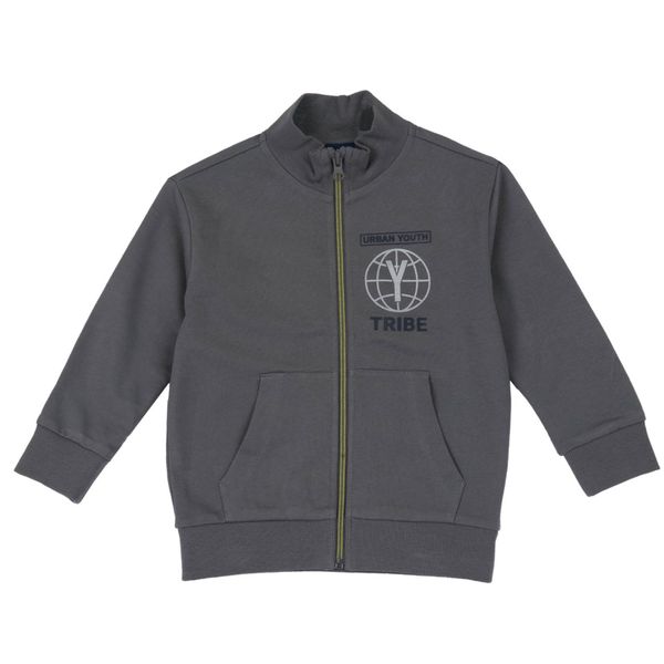 Cardigan french terry grigio st tribe - chicco - Chicco