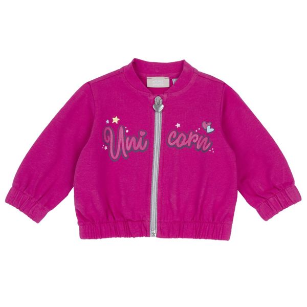 Cardigan french terry fuxia - chicco - Chicco