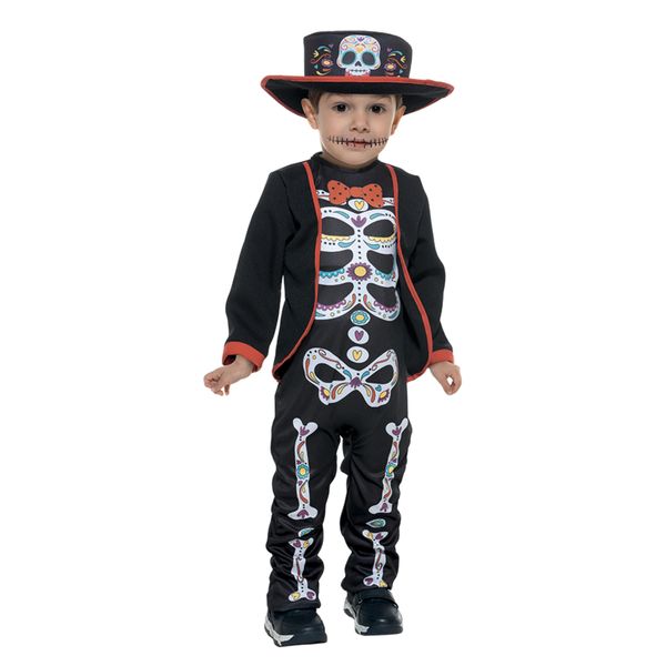 Costume ñino catrin baby - 2 - 3 anni -  carnaval queen - Carnaval Queen