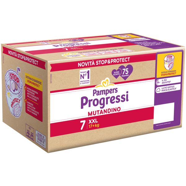 Pannolini progressi mutandina  mega xxl x75 - pampers - PAMPERS