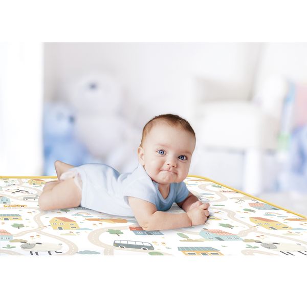 Tappetone double face 180x200 cm – morbido e sicuro per bambini - Baby Smile