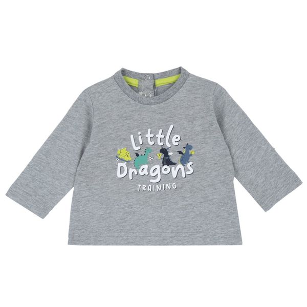 Maglietta manica lunga stampa draghetti - chicco - Chicco