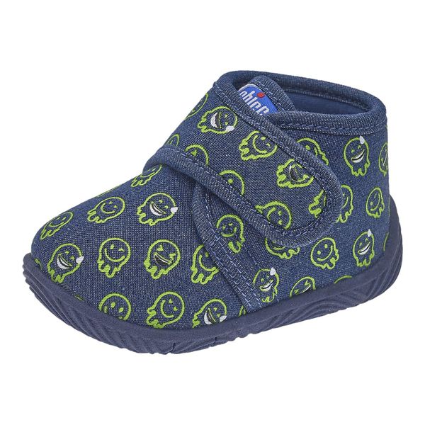 Polacchino tofu casa/asilo effetto denim all over fantasmi - chicco - Chicco