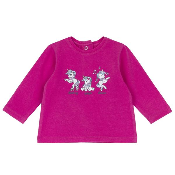 Maglietta fuxia st unicorni - chicco - Chicco