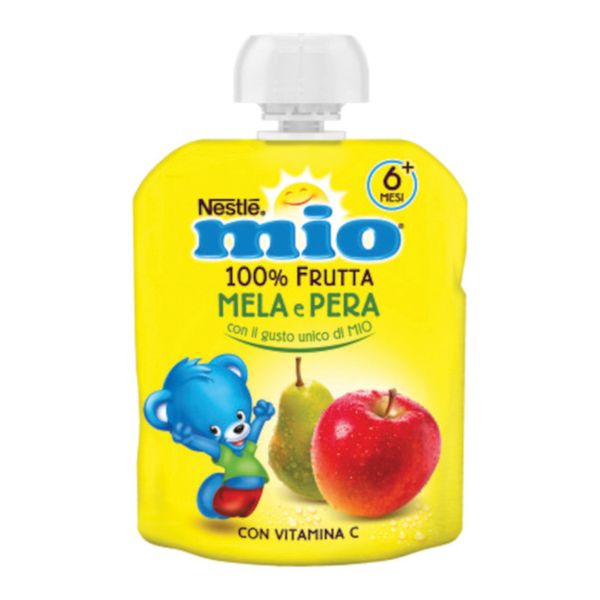 Nestle' - mio pouch mela e pera 90 gr - NESTLE'