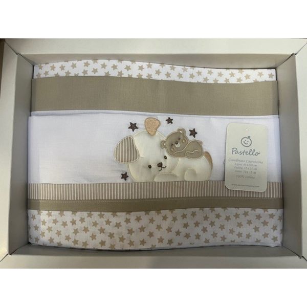 Set 3 pezzi maxiculla in cotone - ELLEPI