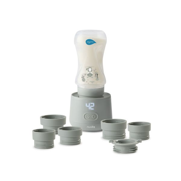 Scaldabiberon portatile universale warm'n'go 1162   - sage green - nuvita - Nuvita