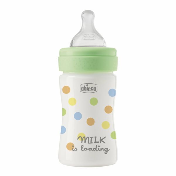 Biberon perfect easy 150ml in plastica verde - chicco - Chicco