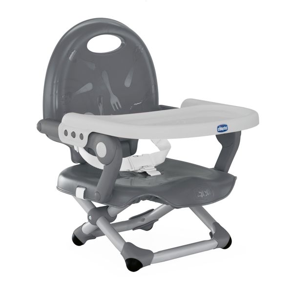 Rialzo sedia portatile pocket snack dark grey - chicco - Chicco
