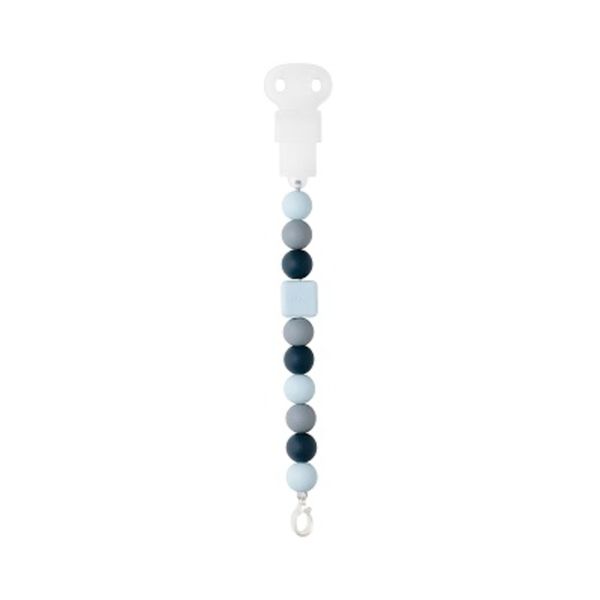 Portasucchietto blu navy in silicone - nattou - NATTOU