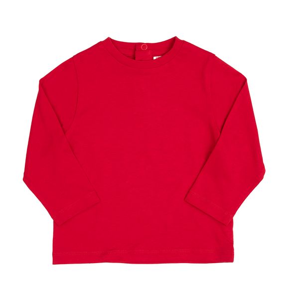 T-shirt maniche lunghe bimbo rossa - Mawi